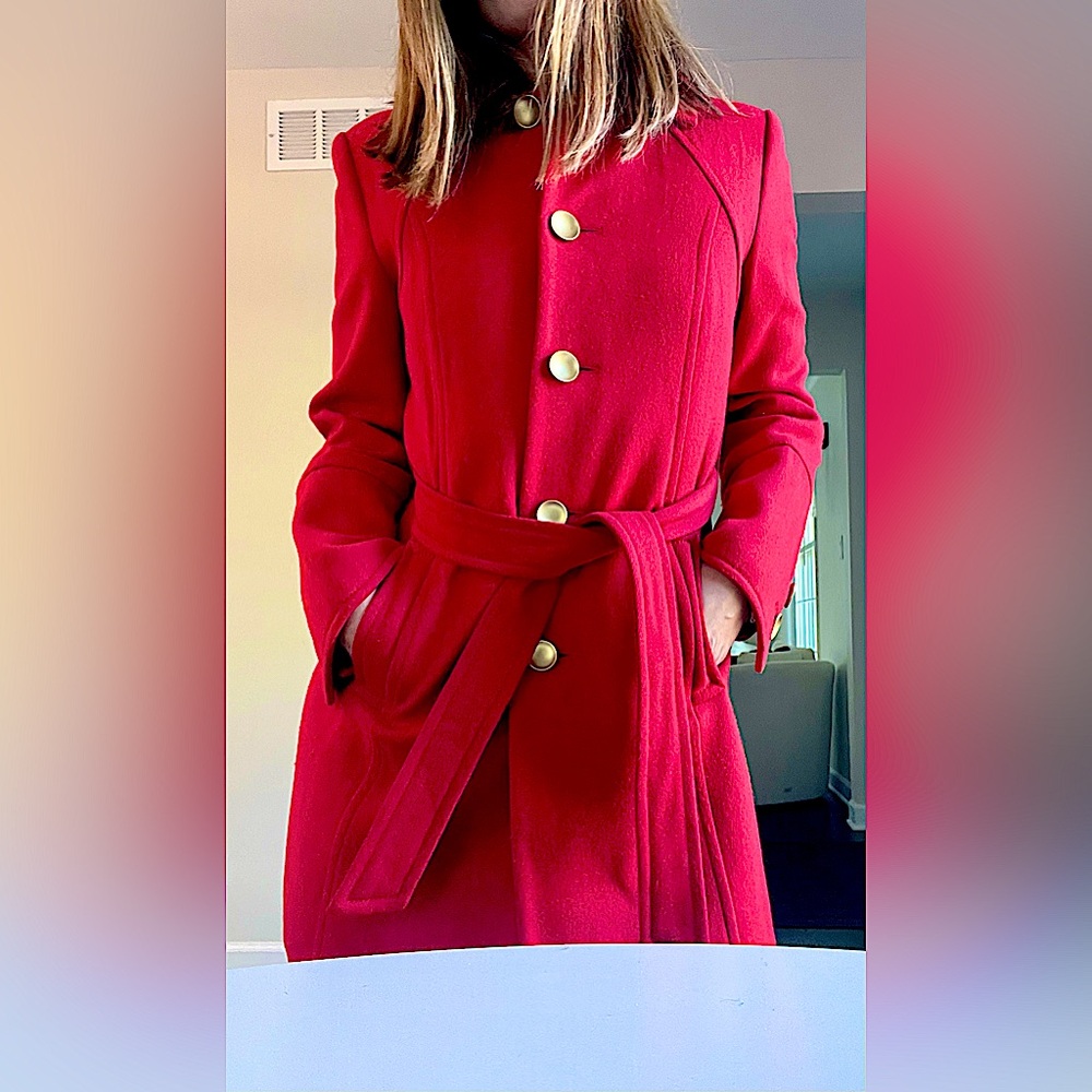 Ann Taylor Women’s Wool Blend Peacoat